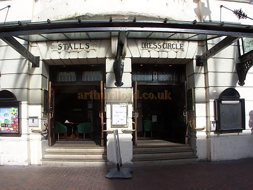 The Stalls and Dress Circle Entrances of the Tunbridge Wells Opera House in August 2008 - Photo (c) M. L. 08 