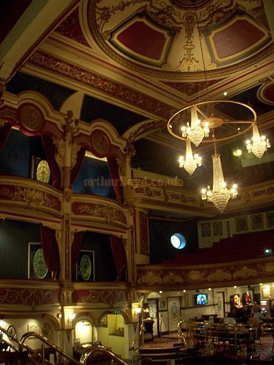 The Stage Left Boxes and Circles of the Tunbridge Wells Opera House in August 2008 - Photo (c) M. L. 08 