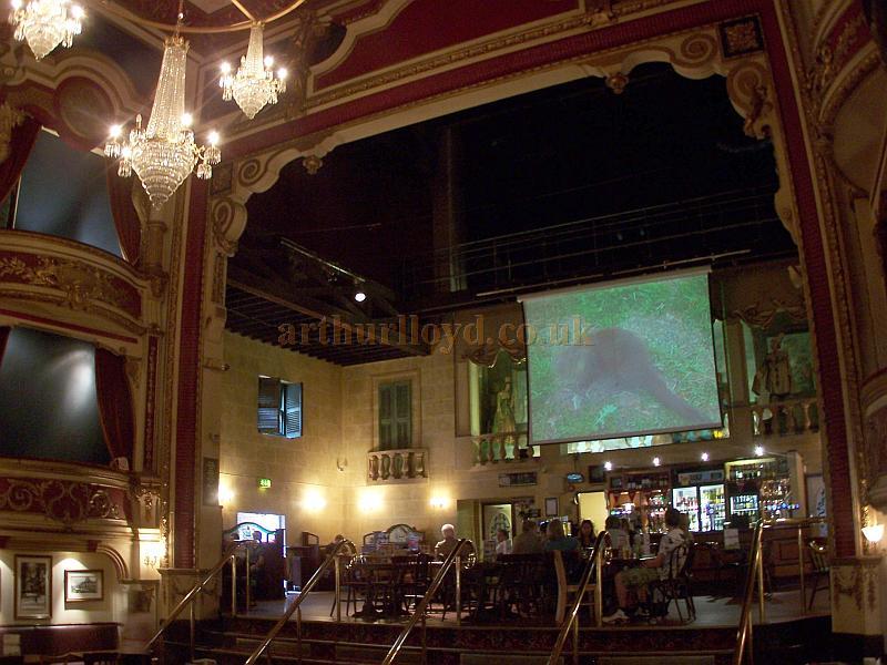 The Stage of the Tunbridge Wells Opera House in August 2008 - Photo (c) M. L. 08 