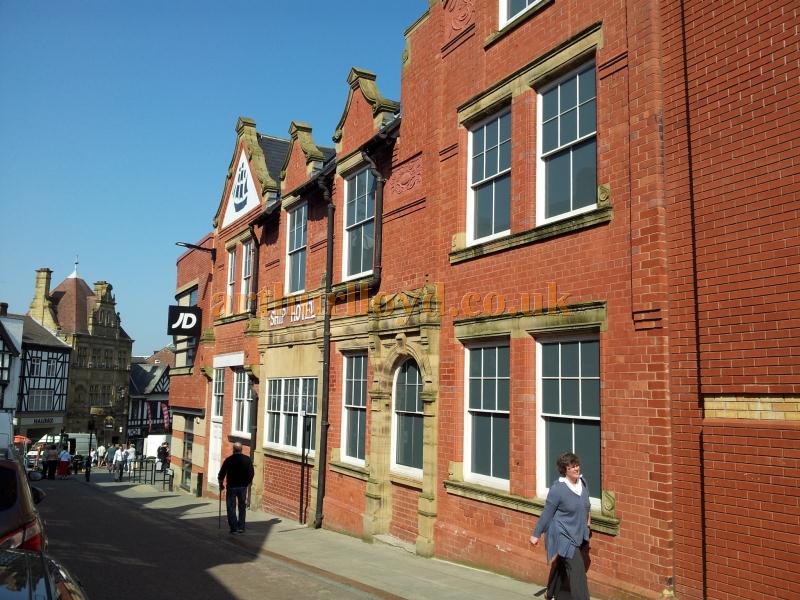 The Facade of the old Ship Hotel in march 2012, the Hotel was home to the Royal Adelphi Theatre from 1849 to the early 1850s - Courtesy George Richmond
