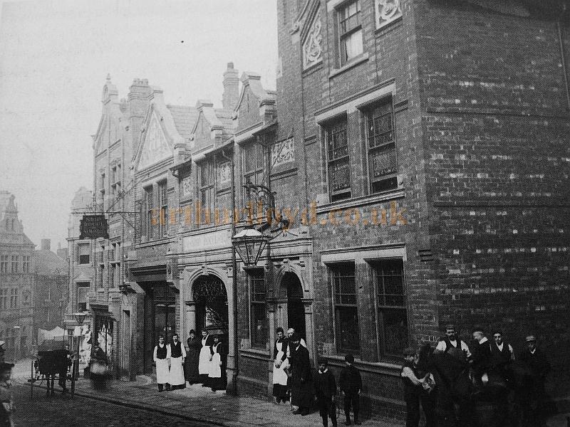 An early  photograph of the Ship Hotel, Wigan - With kind permission Wigan Reference Library. The Ship Hotel was home to the Royal Adelphi Theatre from 1849 to the early 1850s