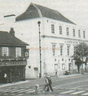 St. John's House, Winchester, this building was later to become the Palace Theatre - Courtesy Alan Chudley.