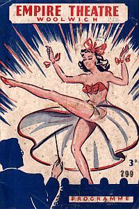 1954 Programme for the Woolwich Empire - Courtesy John Earl. 