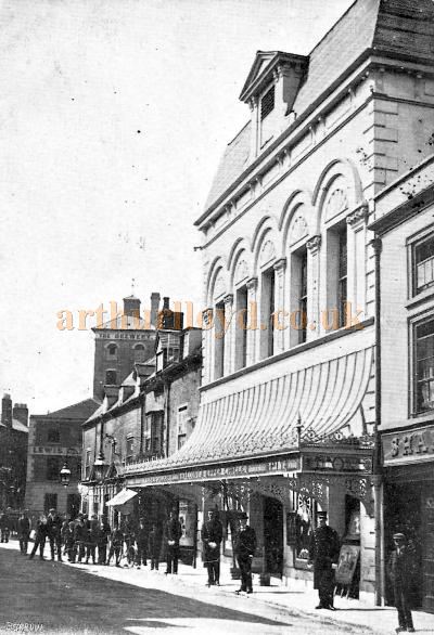 A postcard showing the Rebuilt Theatre Royal, Worcester of 1903 - Courtesy Sarah Wyatt.